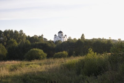 2. Вид на Спасо-Евфросиниевский монастырь